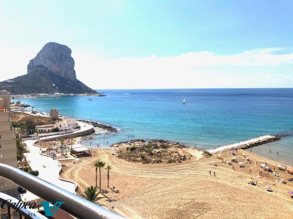 Porto Azul 10A Frontal Penon & Sea View First Line Arenal Beach Calp Dış mekan fotoğraf