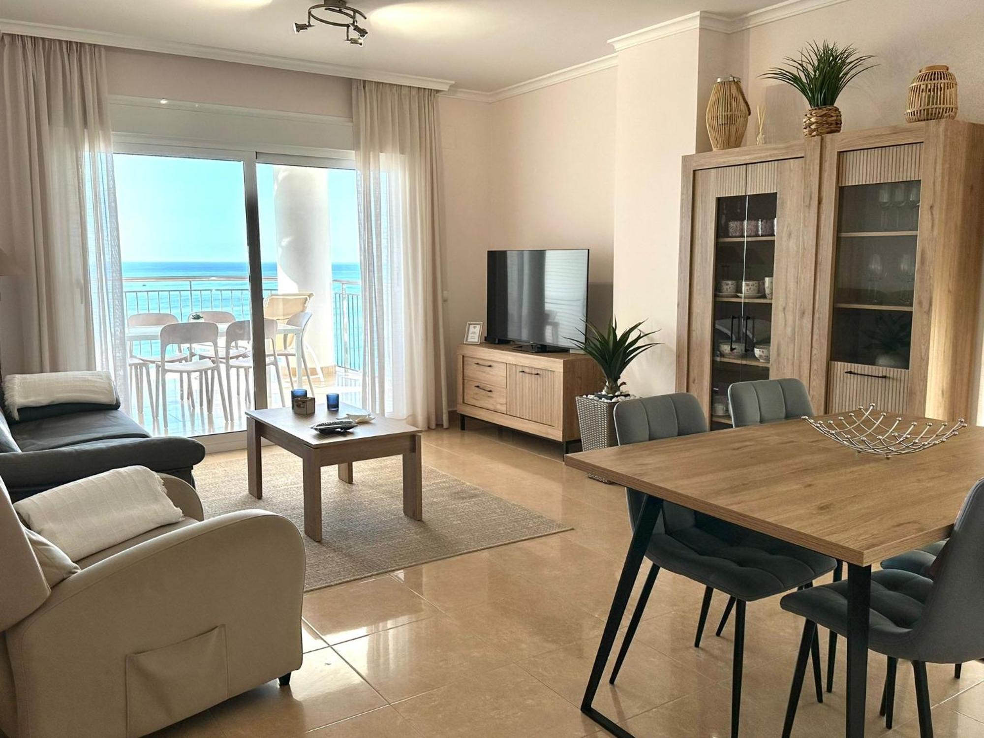 Porto Azul 10A Frontal Penon & Sea View First Line Arenal Beach Calp Dış mekan fotoğraf